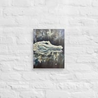Image 4 of Albino Alligator Canvas