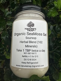 Sea Moss Gel Soursop 16oz