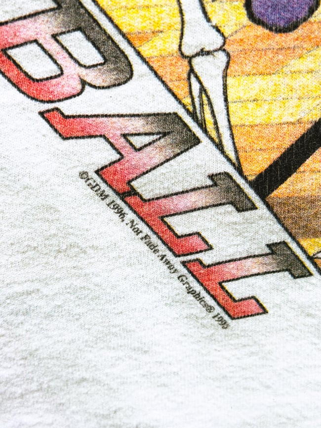 Grateful Dead 1996 ‘GD Basketball’ T-Shirt - Size L