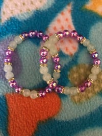 Image 2 of bracelets 💚💜