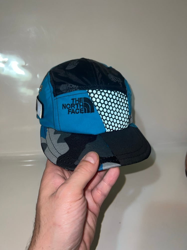Vintage Turquoise Goretex North Face Reflector Glow 5-Panel copy