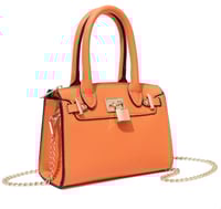 Image 11 of Padlock top handle Satchel