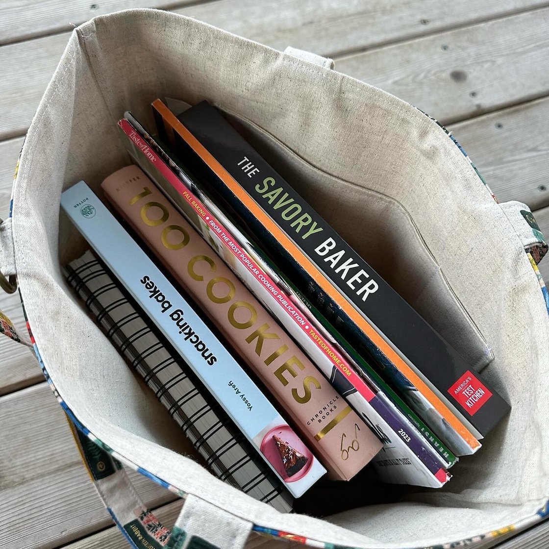 Image of Market Tote Rifle Paper Co Books