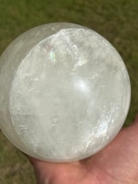 Image 11 of Large Calcite Sphere With Rainbows #2259