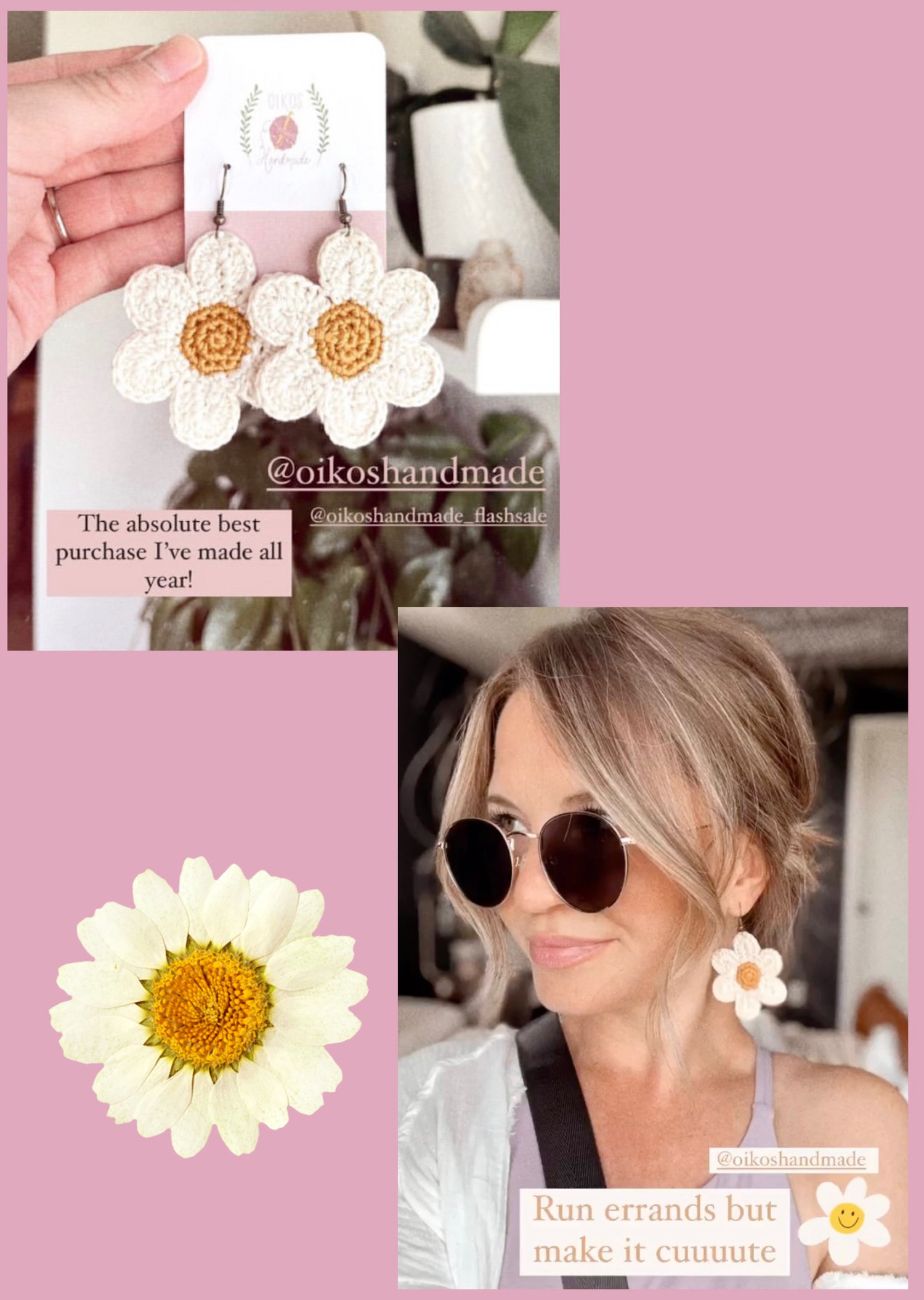 Image of Daisy Earrings 