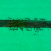 Image 7 of 9'6"  Waltz Classic Longboard Green Resin Tint Shaped by Bill Attlee