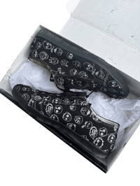 Image 5 of PPFM Skull Print Tabi Sneakers - 8.5 (UNWEARABLE)