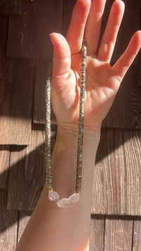 Image 1 of *new* Pyrite + Tibetan Quartz MINI-HORIZONS 