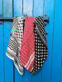 Image 7 of Keffieh Bandana Red