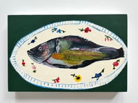 Image 1 of Fish on Porcelain Platter