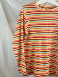 Image 1 of Oilily ribbed long sleeve top 9 - 10 years 
