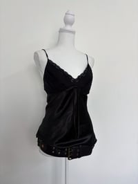 Image 1 of 00s Black cami top // M 