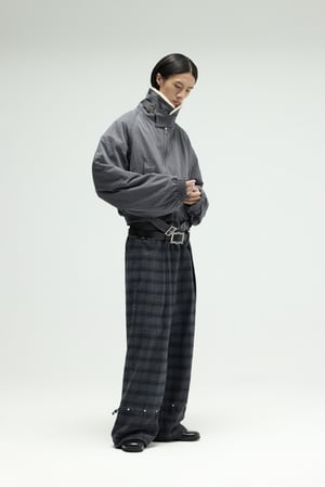 Image of EQUALNEAR - Heartcore Bomber Jacket (Grey)