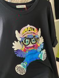 Image 4 of Camiseta ARALE bordada a man.Talla única SUPER OVERSIZE! Por encarga!