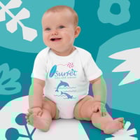 Image 1 of Surfet Organic Cotton Baby Onesie