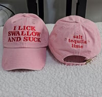 Image 1 of I lick swallow and suck (without "the") CAP