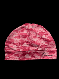 Image 1 of MENS RECTA SKULL BEANIE *PINK*