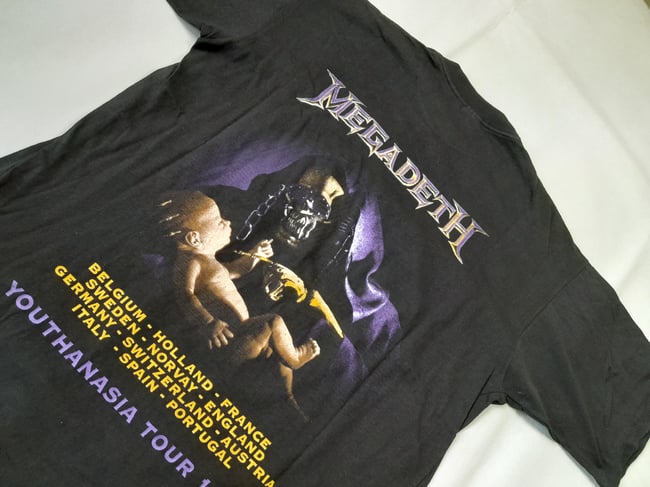 1995 Megadeth Tour TShirt