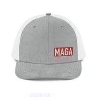 Image 9 of MAGA Donald Trump Hat Cap USA Richardson 112 Trucker Cap from PatriotsCo.com