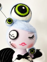 Image 3 of RESERVED FOR GRIETJE MEDIUM ART DOLL EYE SEE YOU 