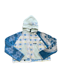 Image 1 of BLUE AND YELLOW SWEAT 