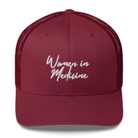 Image 14 of WOMEN IN MEDICINE ON TRUCKER HAT 
