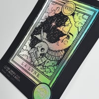 Image 1 of Foil dorure a chaud « la lune » numéroté 