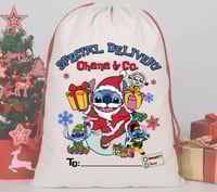 Stitch Santa sack -PRE ORDER