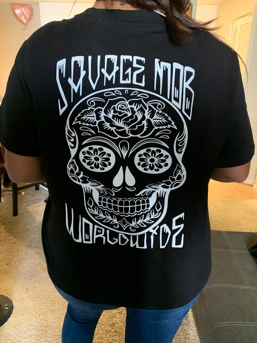 Baysox Sugar Skull Teal T-Shirt