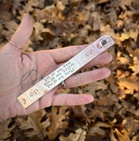 Image 1 of ACOTAR bookmark - brass 