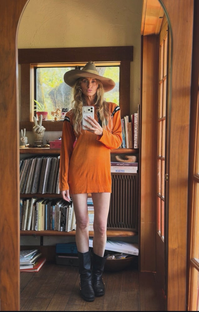1960s sewn number practice jersey football dress tunic