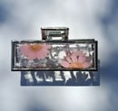 Image 3 of Floral Claw Clips Rectangles 