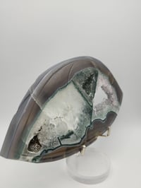 Image 3 of 1.2lb Agate Druzy Crystal Slice 