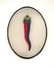 Image of Cornicello Oval Black/White/Red