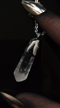 Image 8 of Fox tooth quartz amulet 