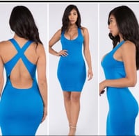 Maya Bodycon Mini Dress with Crossback