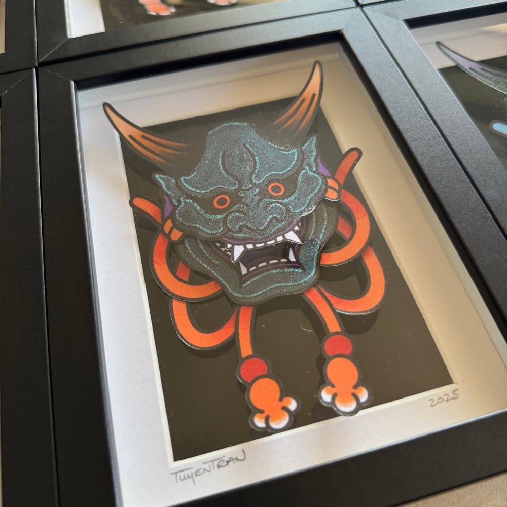 Image of 3D Artworks - Hannya Mask