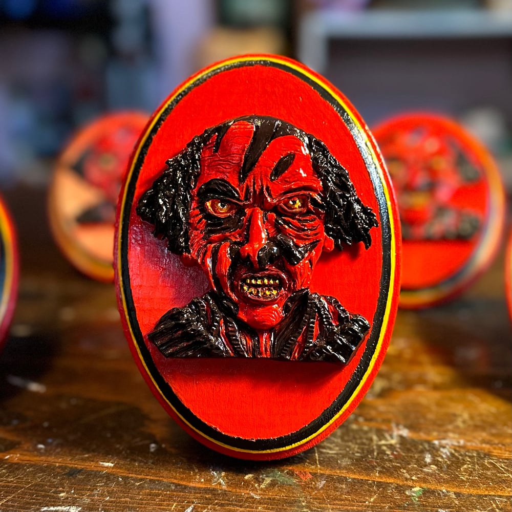 Lipstick Demon Wall Plaque