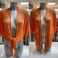 Image 5 of Crochet Floral Pattern Viscose Shurg
