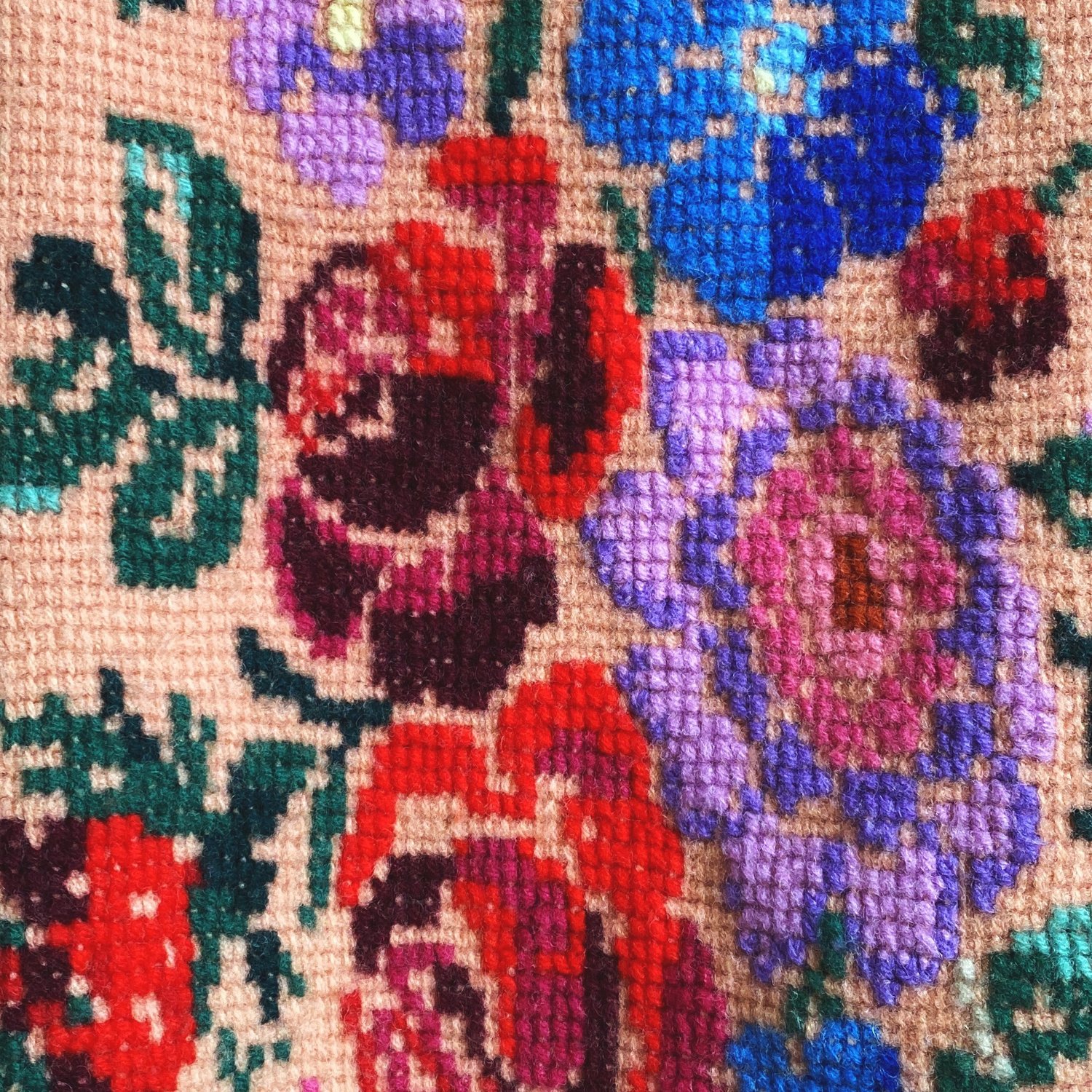 Image of Antique Floral Granny Trail Coat
