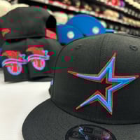 Image 1 of New Era 9Fifty Black Htown Affiliated 