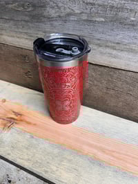 Image 4 of 20oz Mandala design tumbler