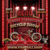 Bicycle entry for Street vibrations Fishtailz show, 3 day show