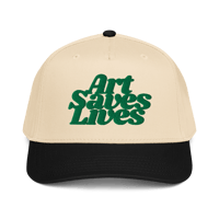 Image 5 of Art Saves Lives 5 panel cap