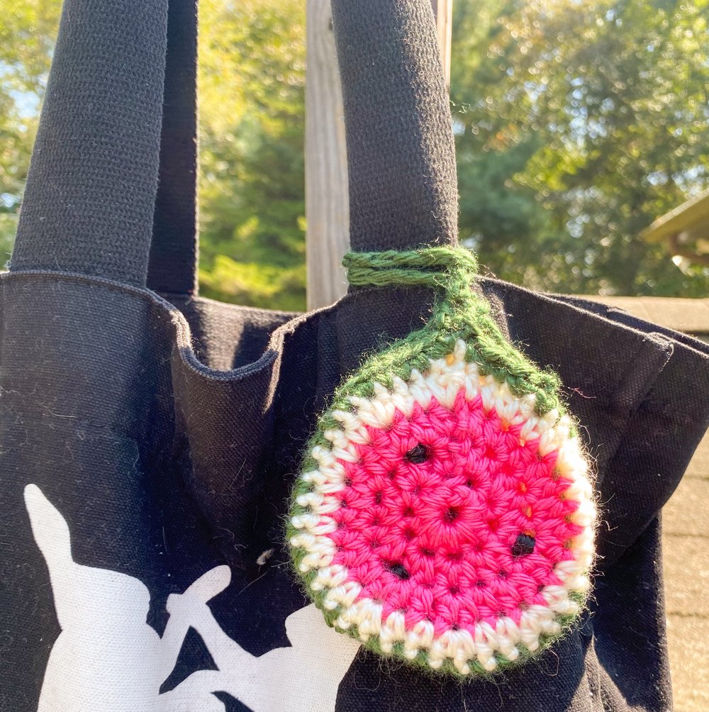 Image of Watermelon Bag Charm/Pouch