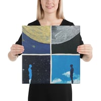 Image 1 of No Rest for The Blessed Cover Art Canvas No Typography