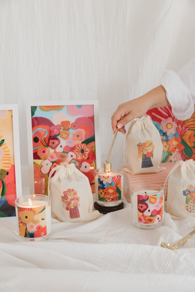 Image of IN BLOOM COLLECTION - CANDLE SET