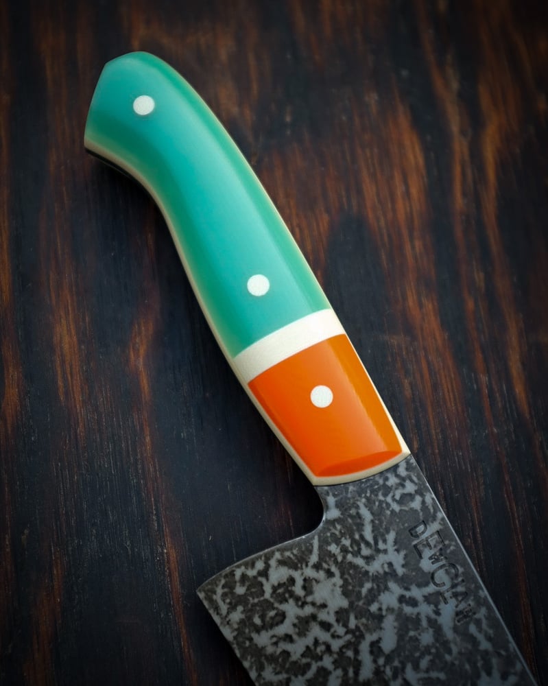Image of 7.75” Western Chef - OPAL/ORANGE