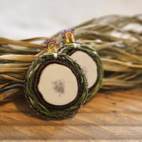 Image 1 of Violet Sweetgrass Dangles