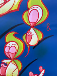 Image 3 of 42. 8. 8. 8. Original Art On Canvas